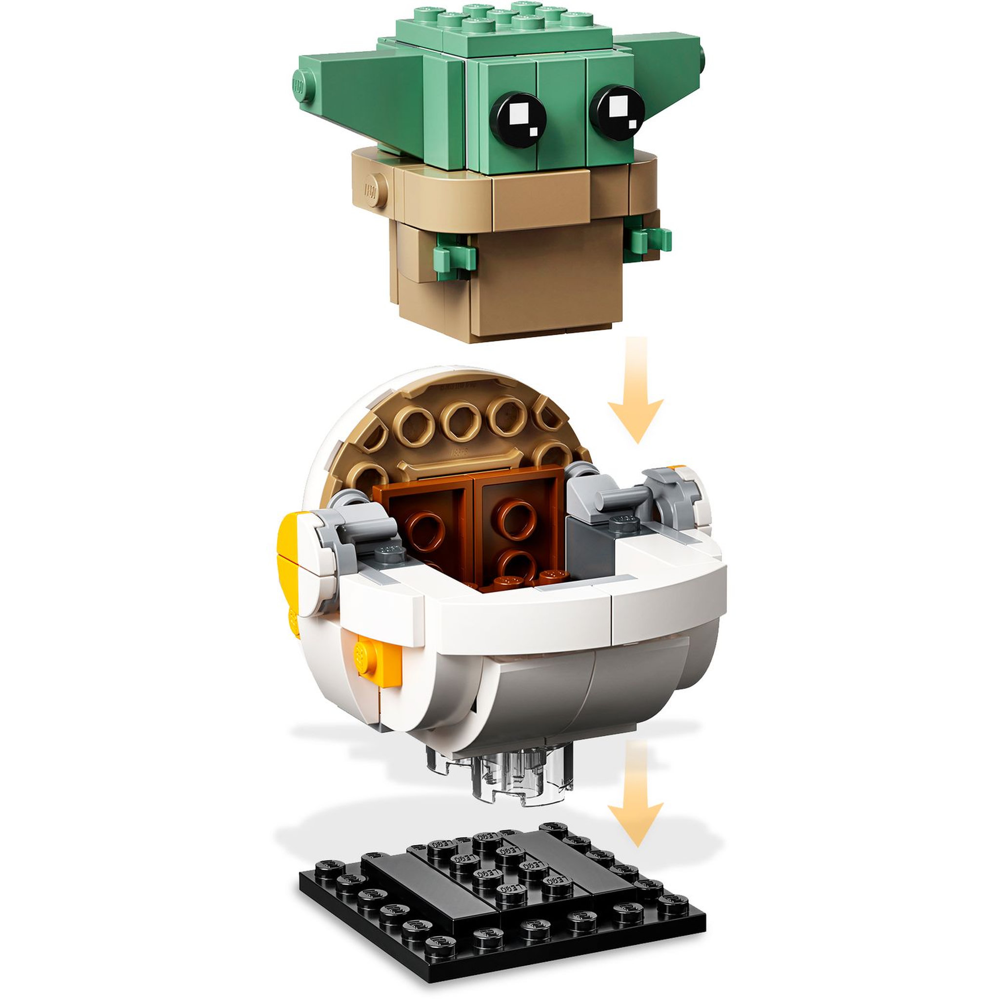 Voir la diapositive 6 : LEGO Star Wars 75317 - Le Mandalorien et l'Enfant, Ensemble de Construction, Modèle à Collectionner, Idée Cadeau 
