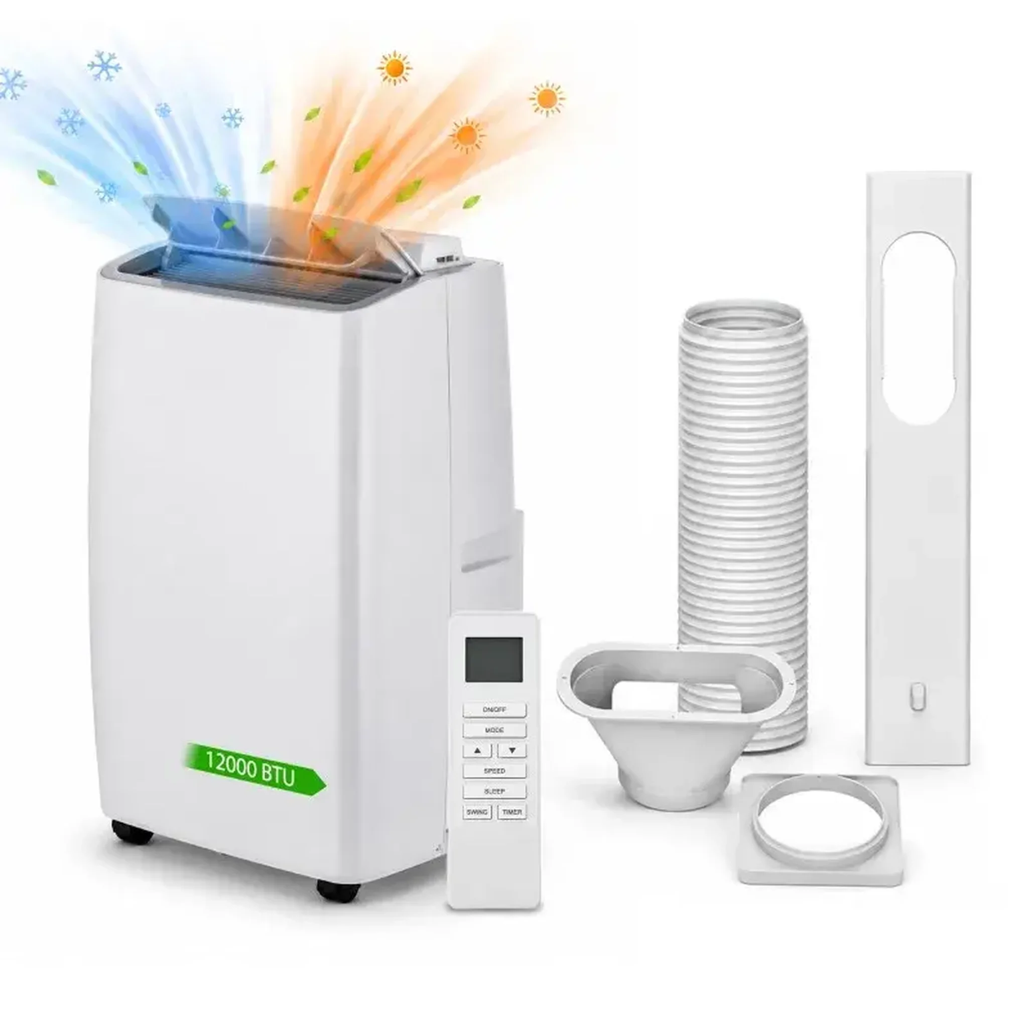 Climatiseur Mobile - 12000 Btu - Wifi - Froid Et Chaud