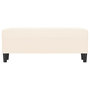 Voir la diapositive 3 : VIDAXL Banc Creme 100x35x41 cm Velours
