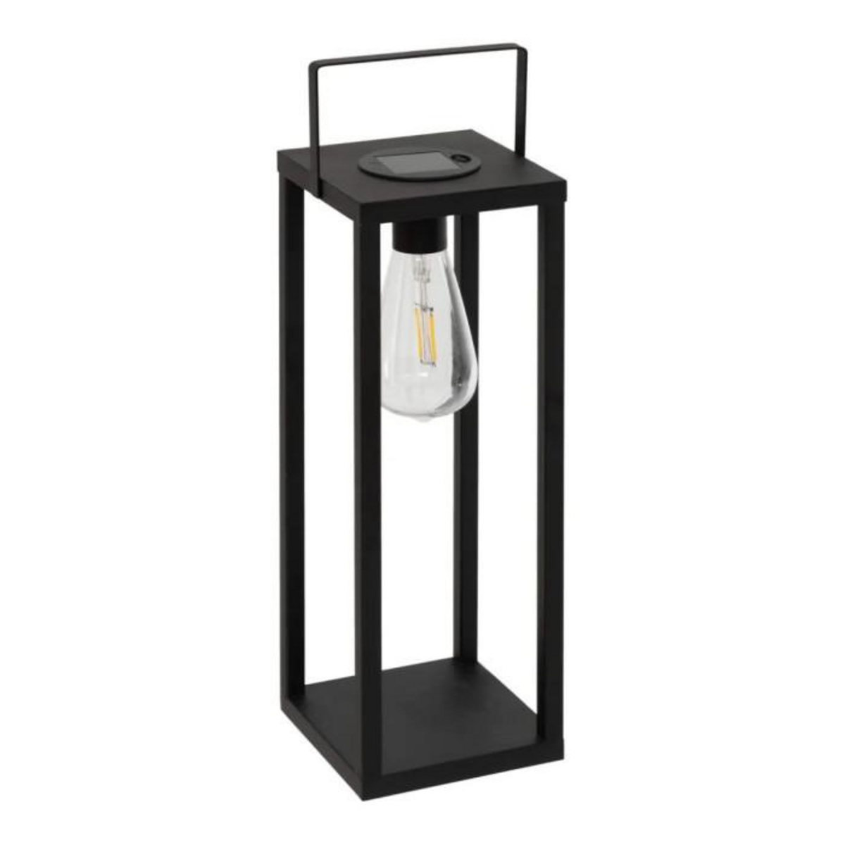 ATMOSPHERA Lanterne Solaire  Faby  36cm Noir