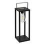 Voir la diapositive 1 : ATMOSPHERA Lanterne Solaire  Faby  36cm Noir