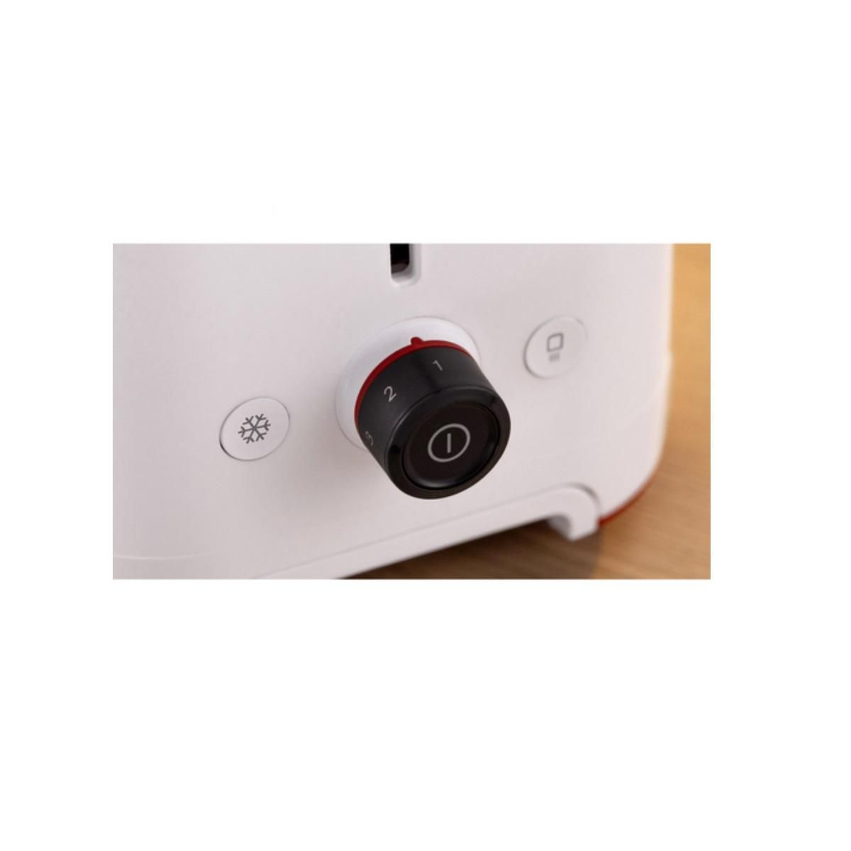 BOSCH Grill-pain 2 fentes 950w blanc - TAT3M121