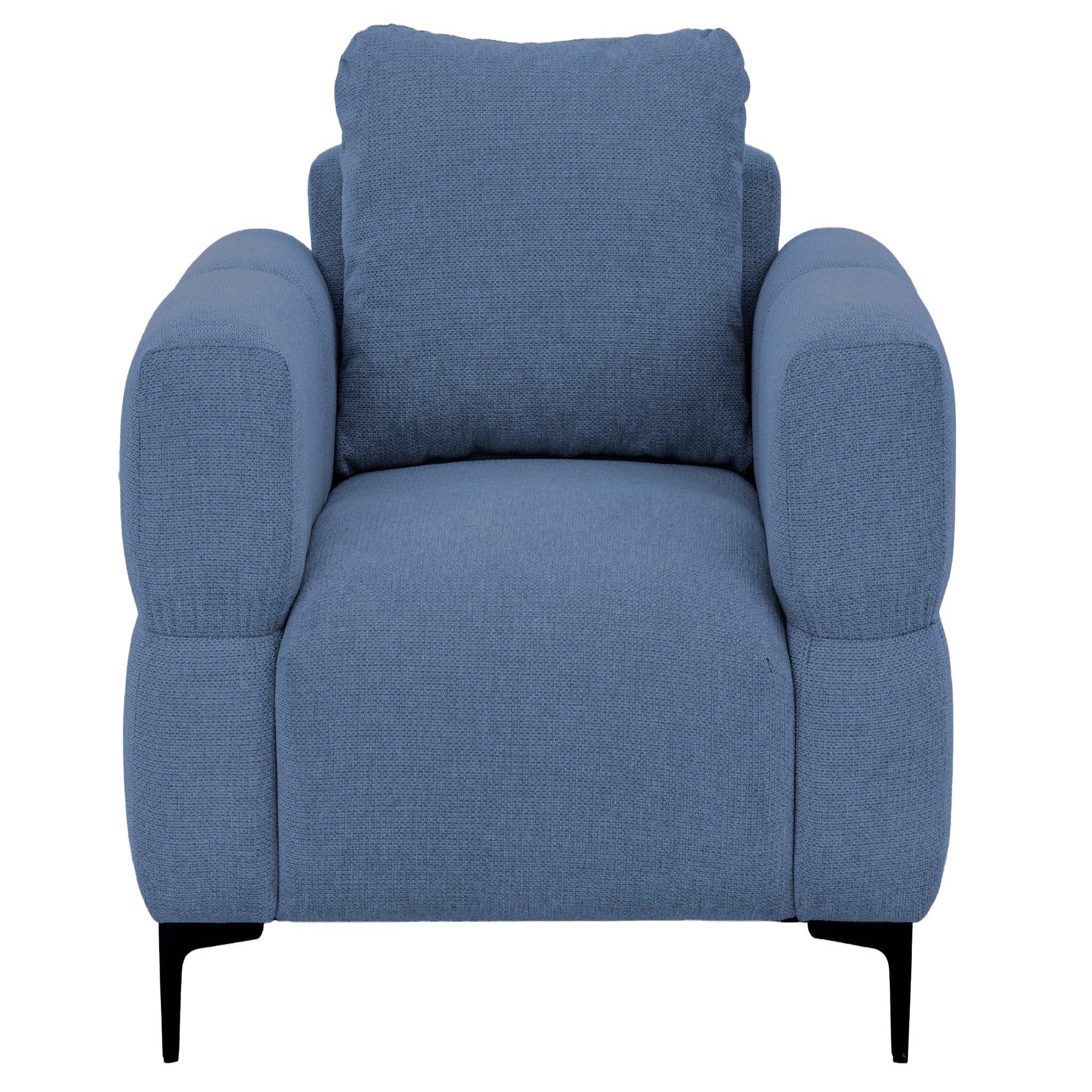 Voir la diapositive 1 : CASANOVA PARIS Elton - fauteuil en tissu lisse