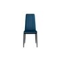 Voir la diapositive 2 : Lot de 6 chaises en velours JUNE