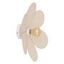Voir la diapositive 1 : ATMOSPHERA Applique Murale en Lin  Naya  40cm Beige