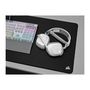 Voir la diapositive 4 : Corsair Casque gaming - CORSAIR HS80 Wireless - Blanc - Microphone omnidirectionnel