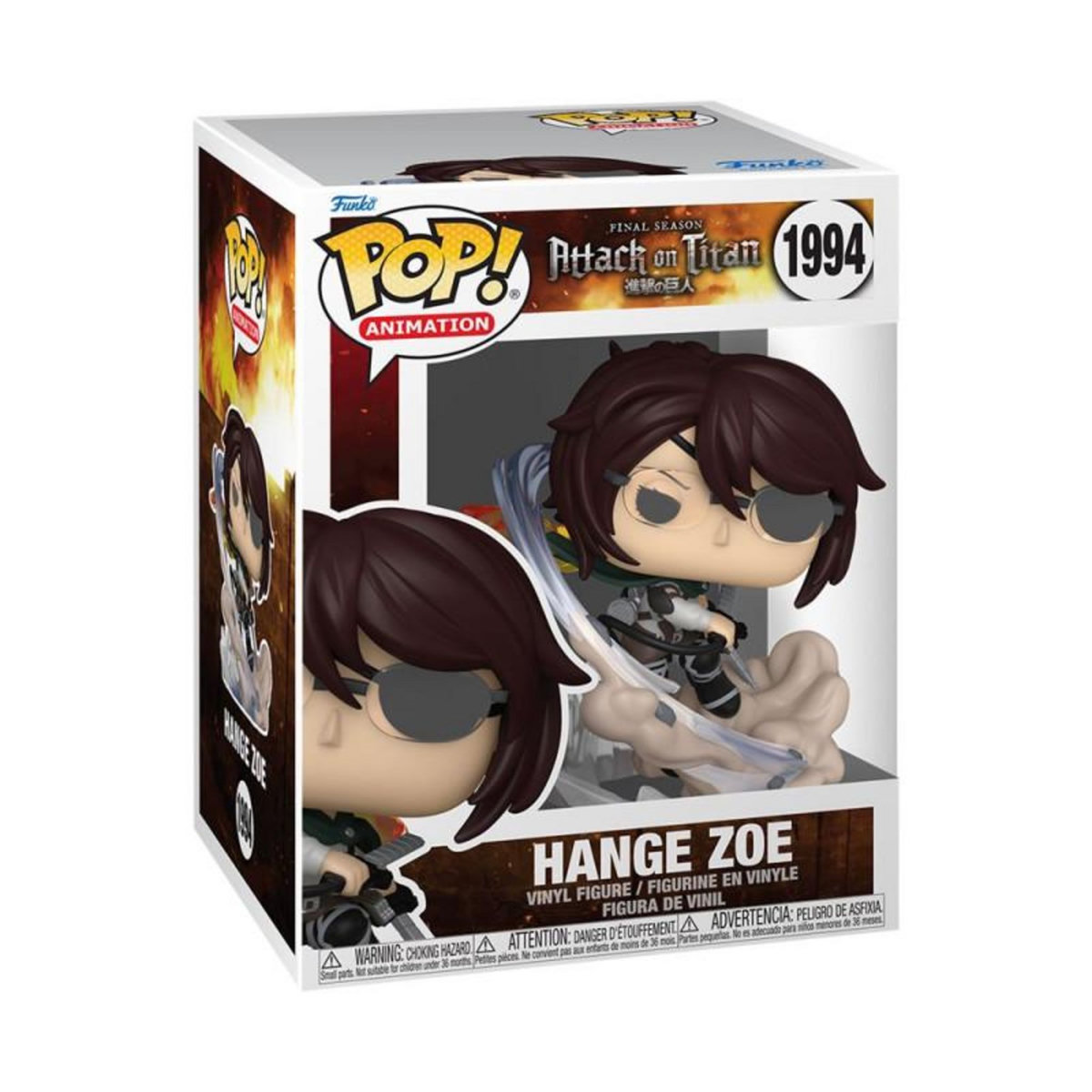 Funko Figurine Funko Pop Premium Animation Attack on Titan Hange Zoe
