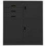 Voir la diapositive 2 : VIDAXL Armoire de bureau Anthracite 90x40x102 cm Acier