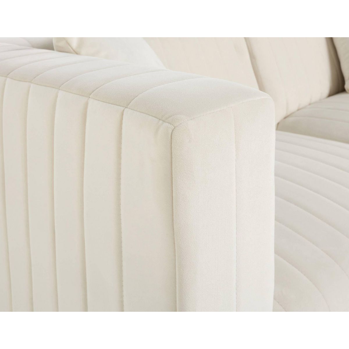 LISA DESIGN Nova - canapé modulable 3 places - en velours