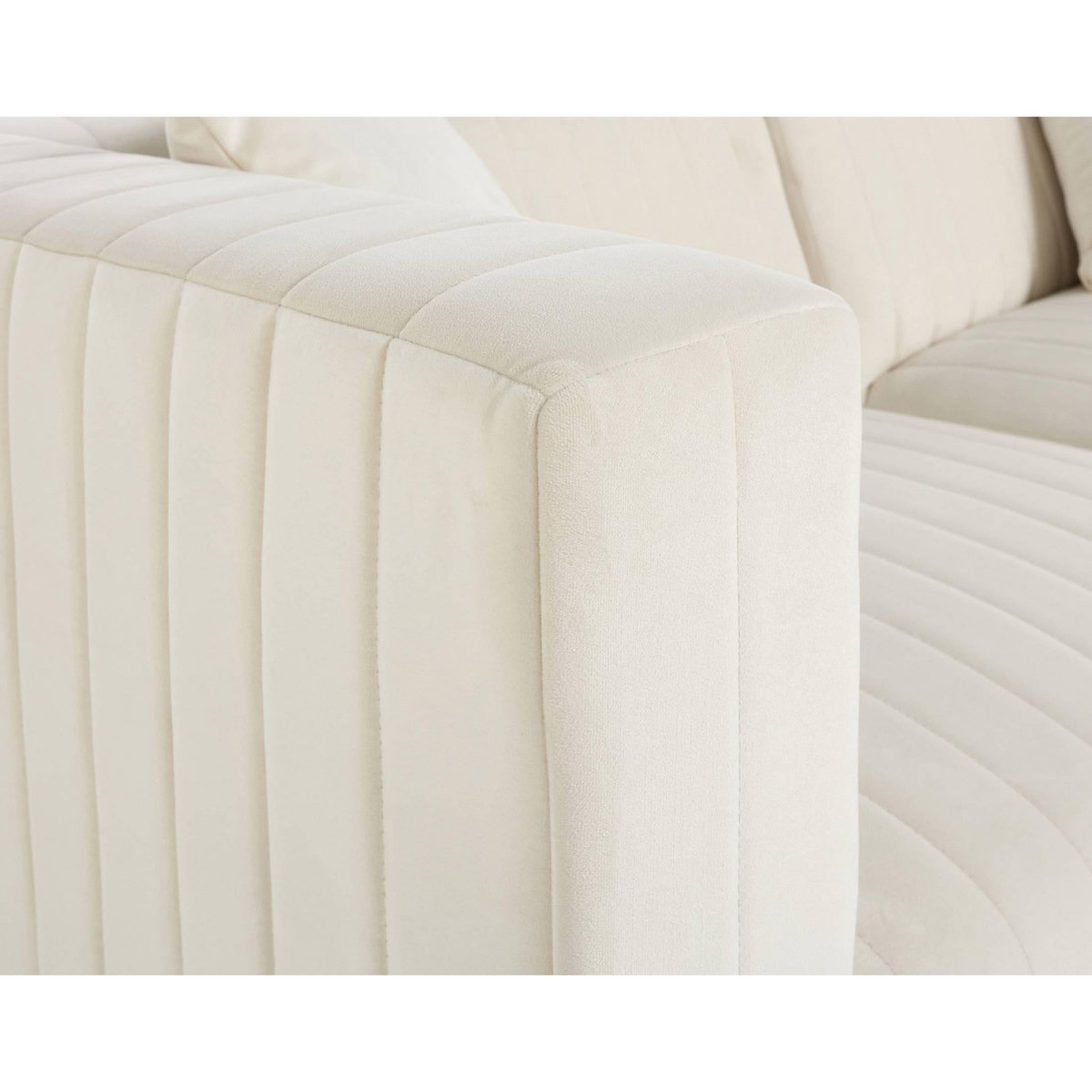 LISA DESIGN Nova - canapé modulable 3 places - en velours