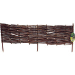 Nortene Bordure -   Wilborder   - Lot de 10 - 0.30 x 1.00 m - Marron