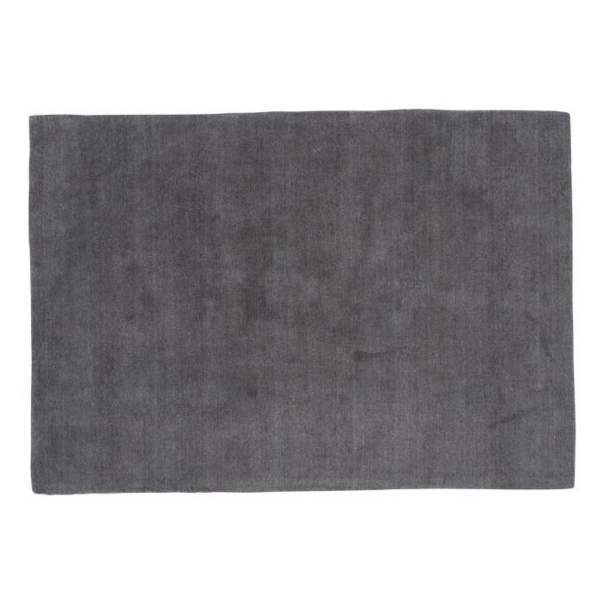 Paris Prix Tapis Déco en Laine  Ulla  162x230cm Gris