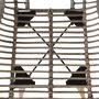 Voir la diapositive 4 : VIDAXL Chaises a manger lot de 4 marron rotin naturel