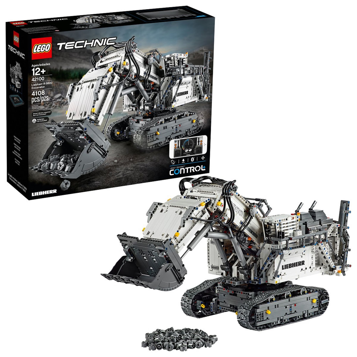 LEGO Technic 42100 - La pelleteuse Liebherr R 9800