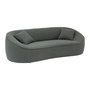 Voir la diapositive 1 : ATMOSPHERA Canapé 3 Places Bouclette  Ostuni  232cm Vert Cèdre