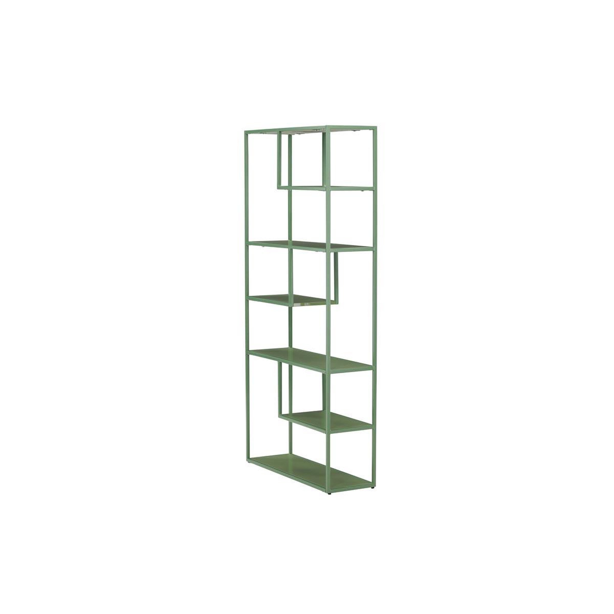 Voir la diapositive 4 : Paris Prix Étagère bibliothèque 6 niveaux  staal  164cm vert
