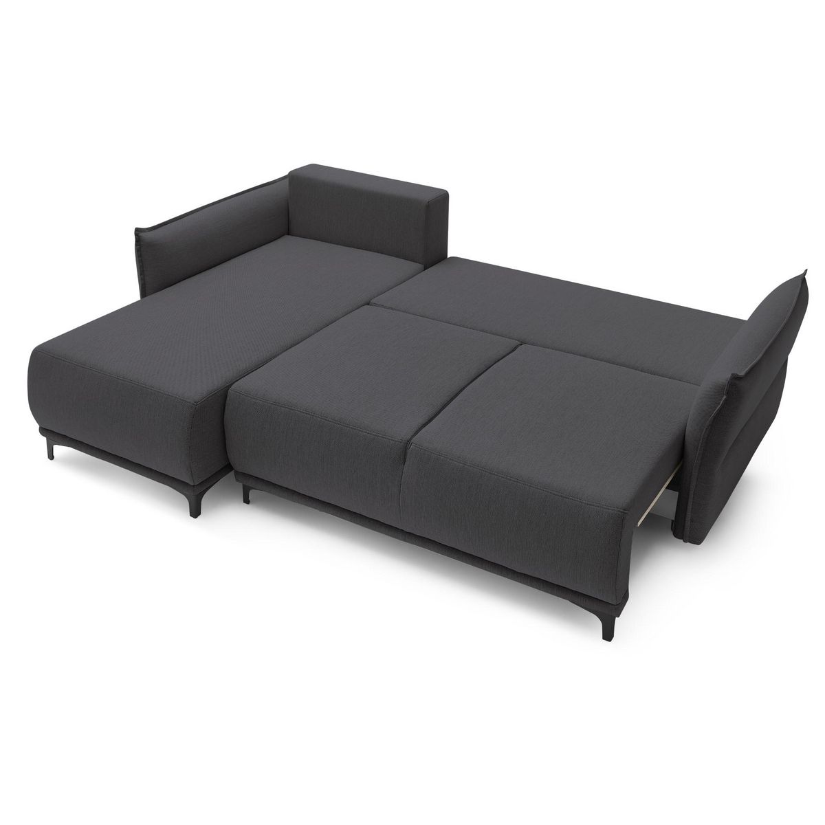 LISA DESIGN Arya - canapé d'angle réversible - convertible avec coffre - 4 places - style contemporain