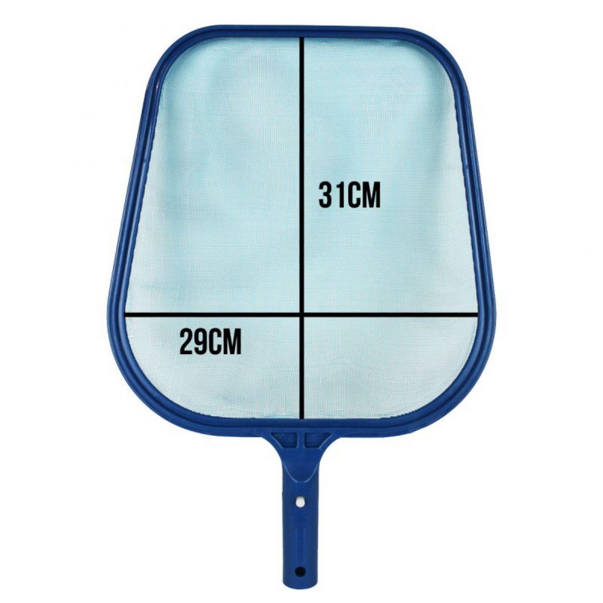 LINXOR Tête d'épuisette de surface bleu pour piscine adaptable sur manche standard ou télescopique