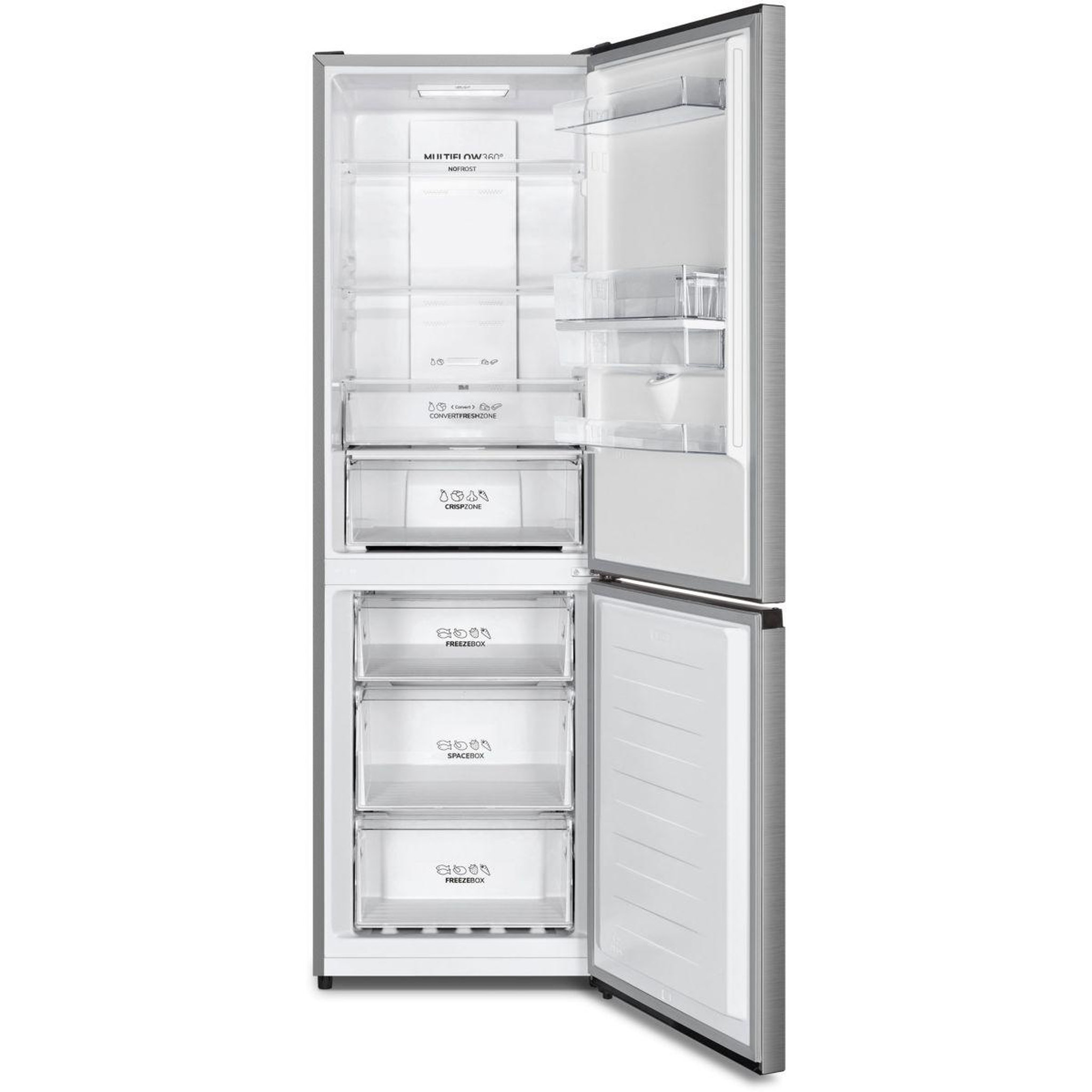 Voir la diapositive 2 : GORENJE Réfrigérateur combiné NRK619EAXL4WD