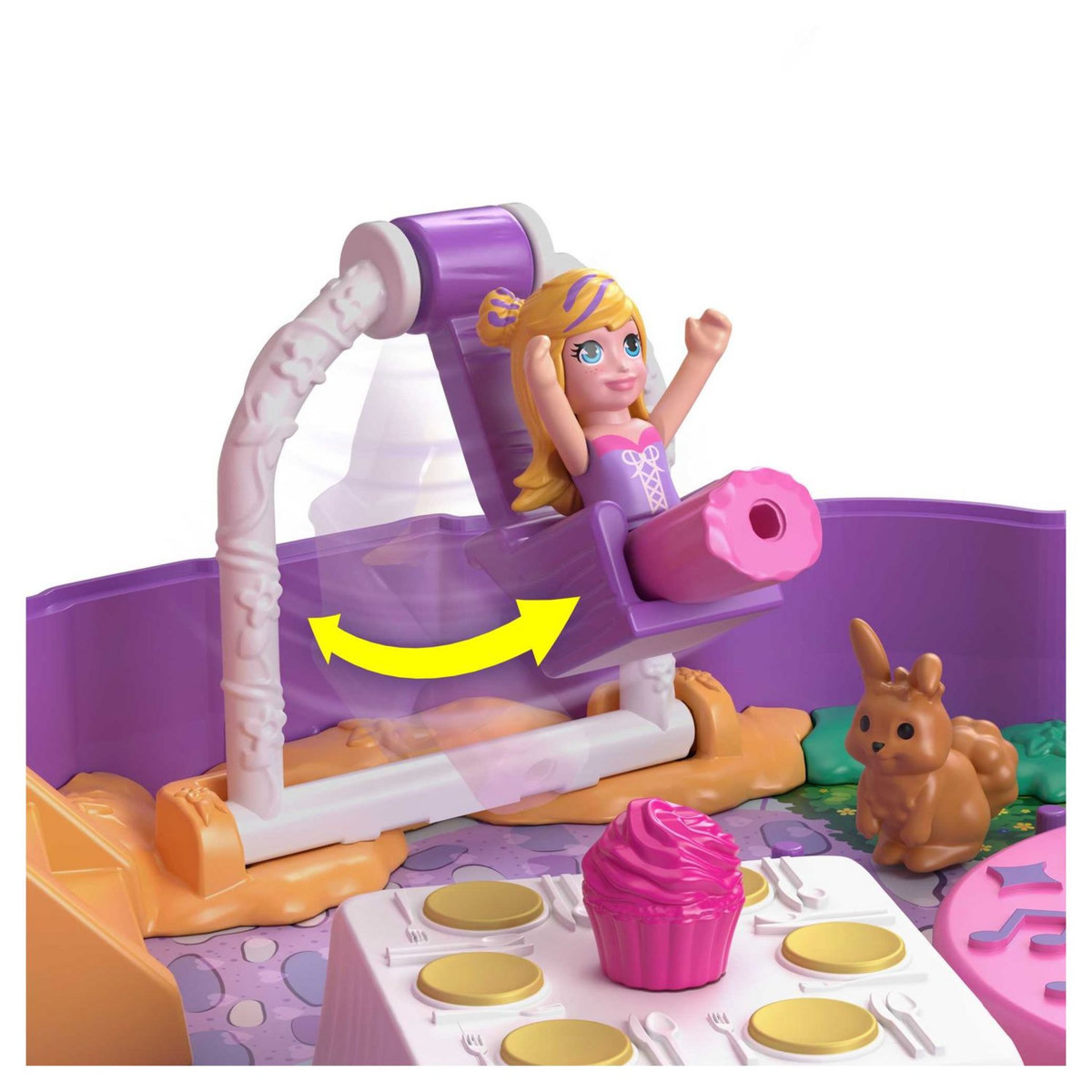 POLLY POCKET Coffret mini figurine CupCake Polly Pocket