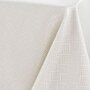 Voir la diapositive 3 : Paris Prix Nappe Jacquard Imprimé  Azuline  140x250cm Naturel