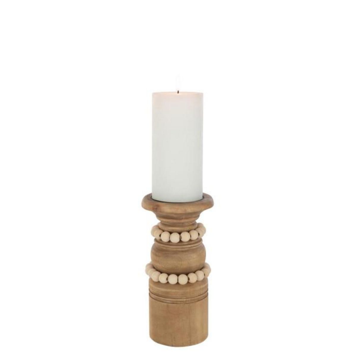 Paris Prix Bougeoir Déco en Pin  Pila  20cm Naturel