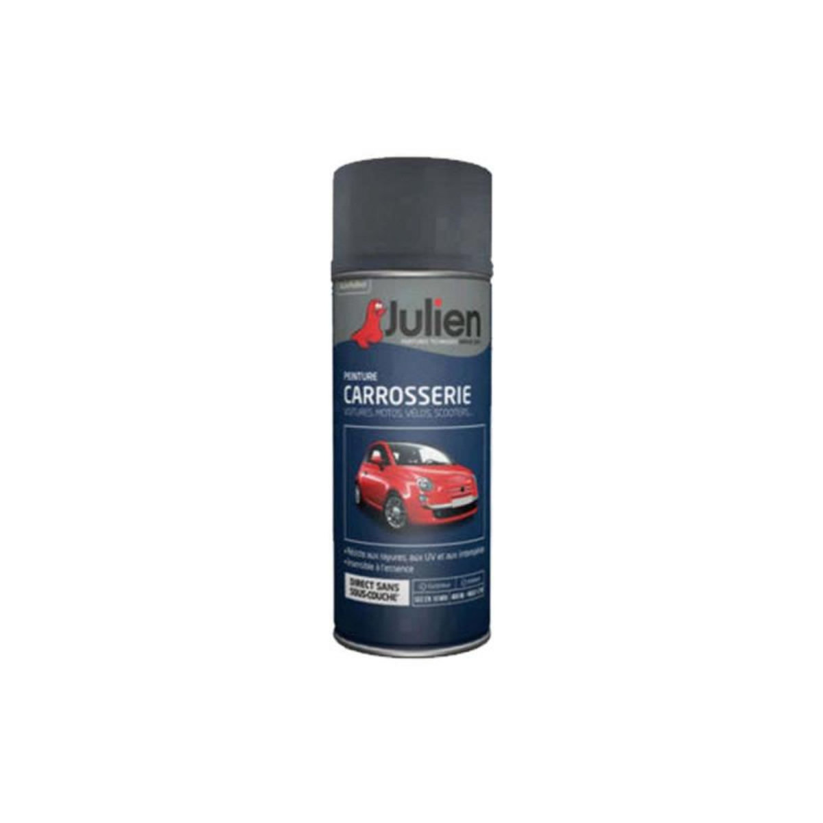 Julien Peinture aérosol JULIEN Carrosserie - Gris - 400 ml