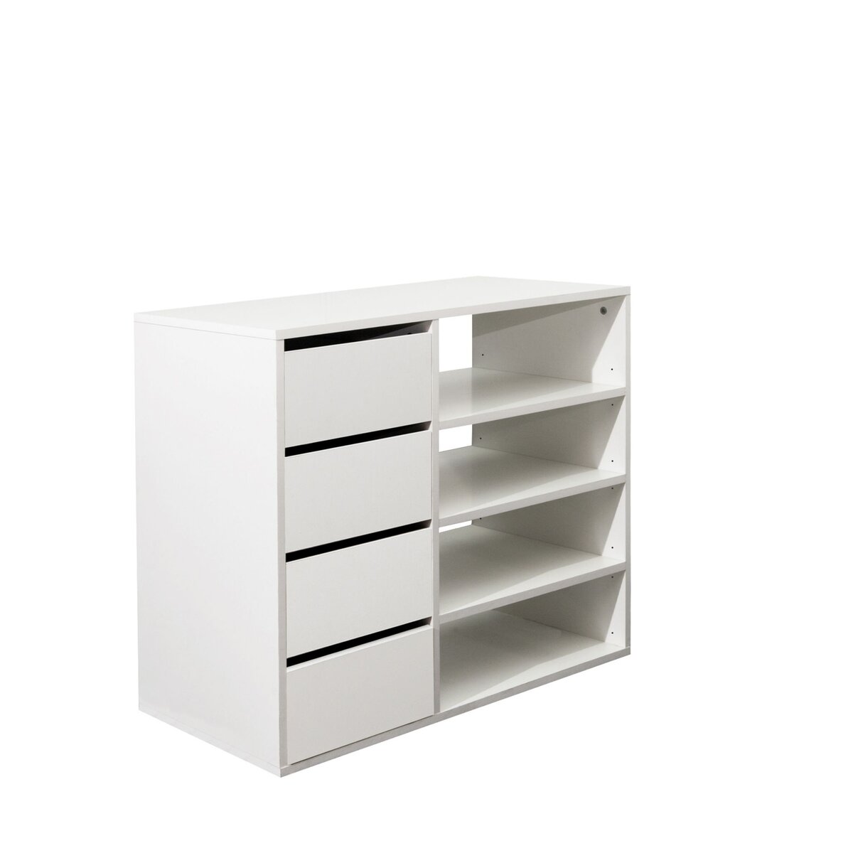 Meuble à chaussures 4 tiroirs 4 niches TIM