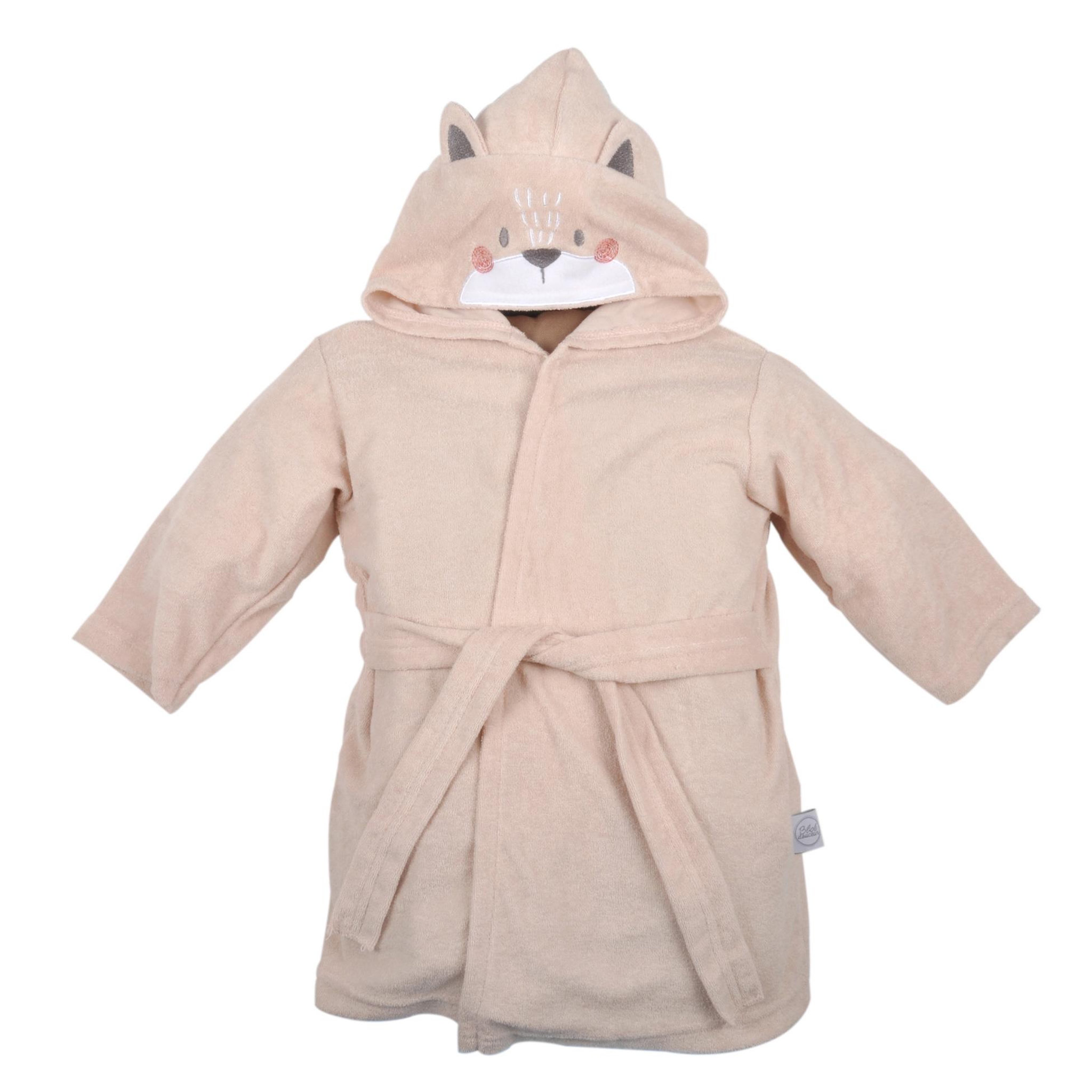 Eden Peignoir a capuche 18 24 mois petit renard