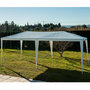 Voir la diapositive 1 : WERKAPRO Tente de réception 3 x 6 m blanche WERKA PRO