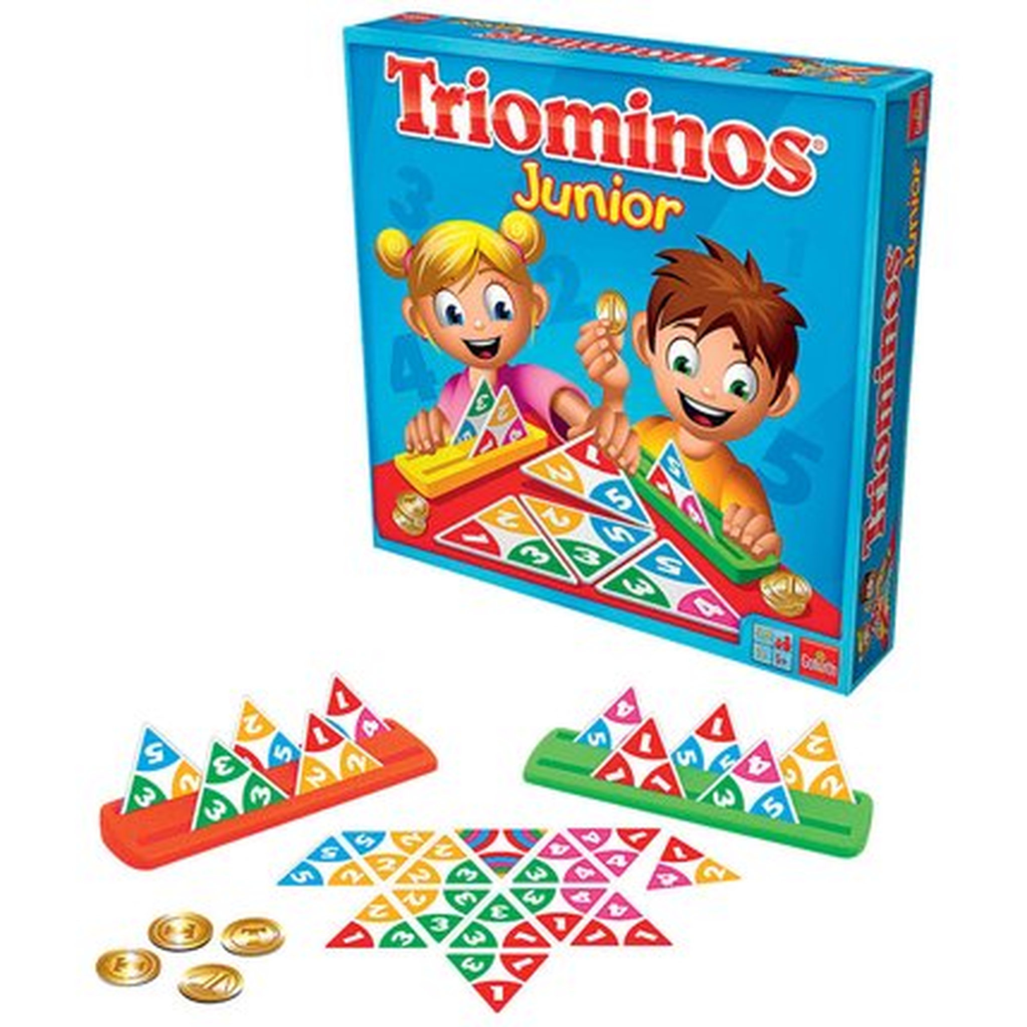 Voir la diapositive 2 : GOLIATH Jeu Triominos junior