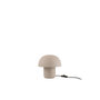 Voir la diapositive 2 : Paris Prix Lampe à Poser en Métal  Merle  20cm Grège