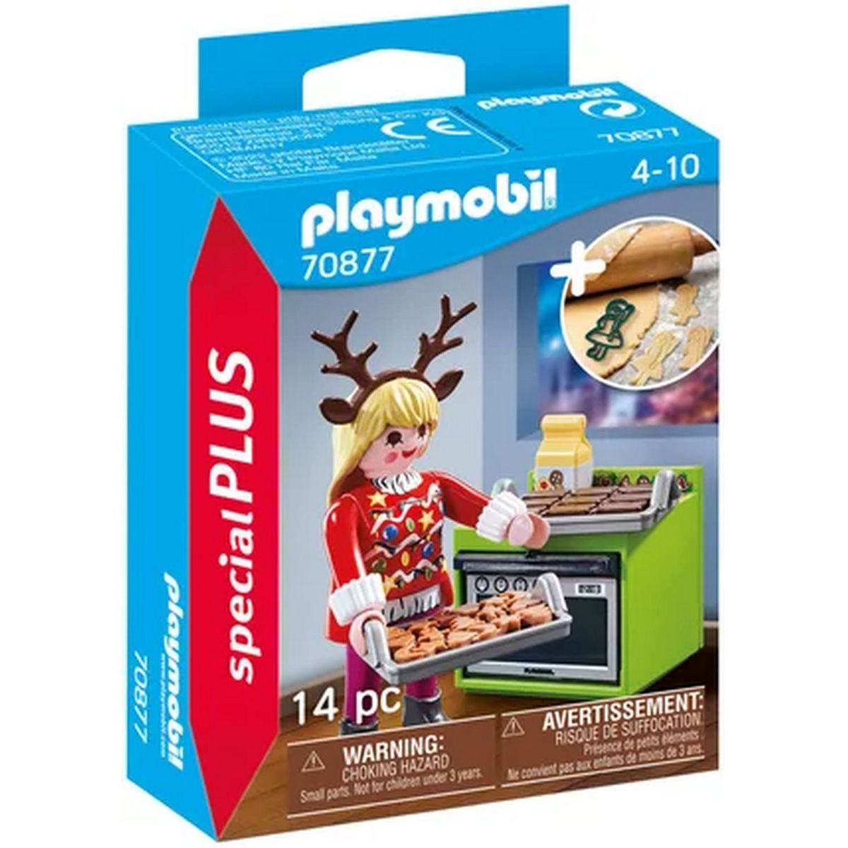 PLAYMOBIL 70877 - Pâtissière avec emporte-pièce