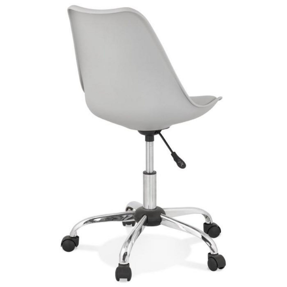 Paris Prix Chaise de Bureau Design  Amidon  81cm Gris