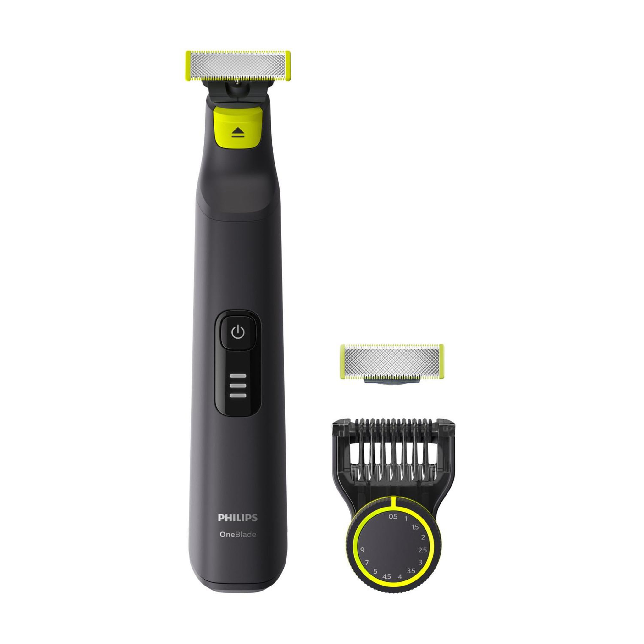 Voir la diapositive 1 : Philips Philips OneBlade QP6530/16 tondeuse à barbe Mouillé & sec Noir