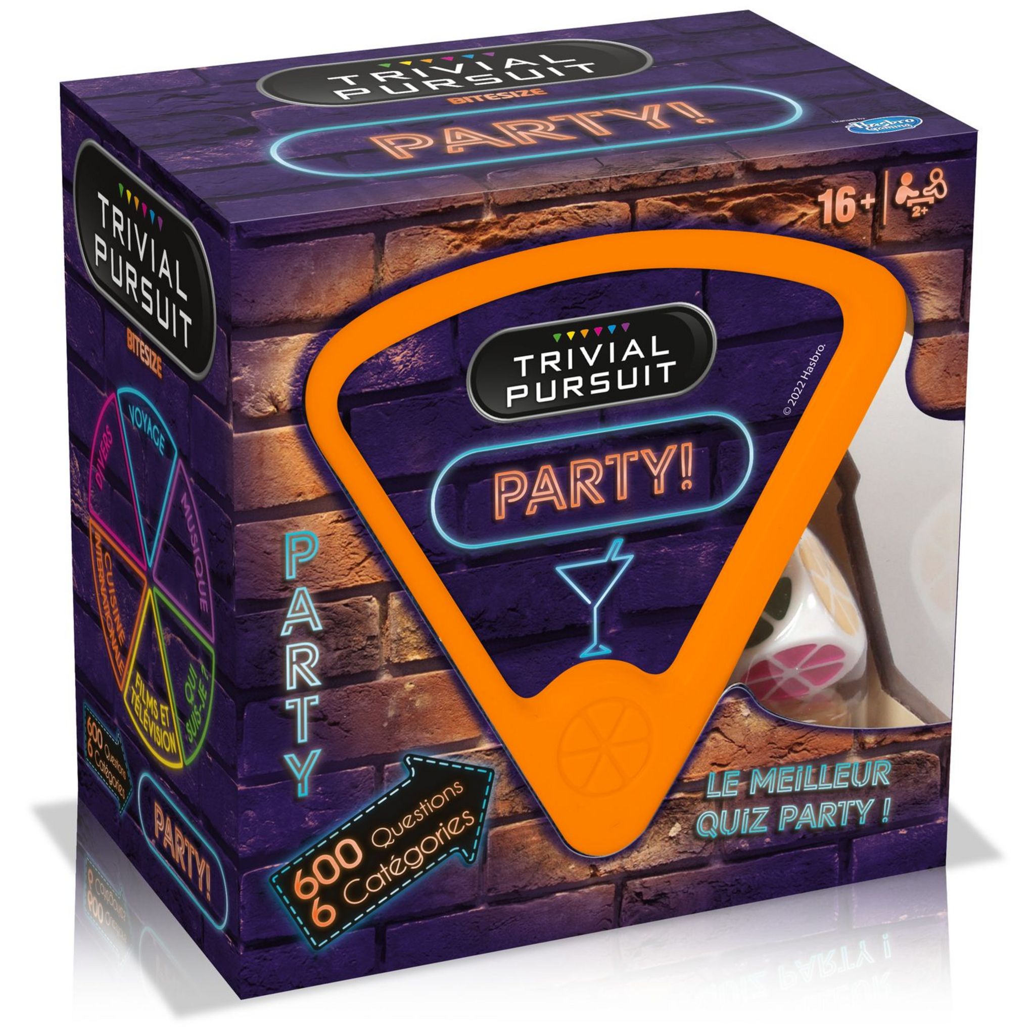 Trivial Pursuit Apéro - Jeu De Cartes Quizz - Pour Soirées, Famille Et Amis - À Partir De 12 Ans