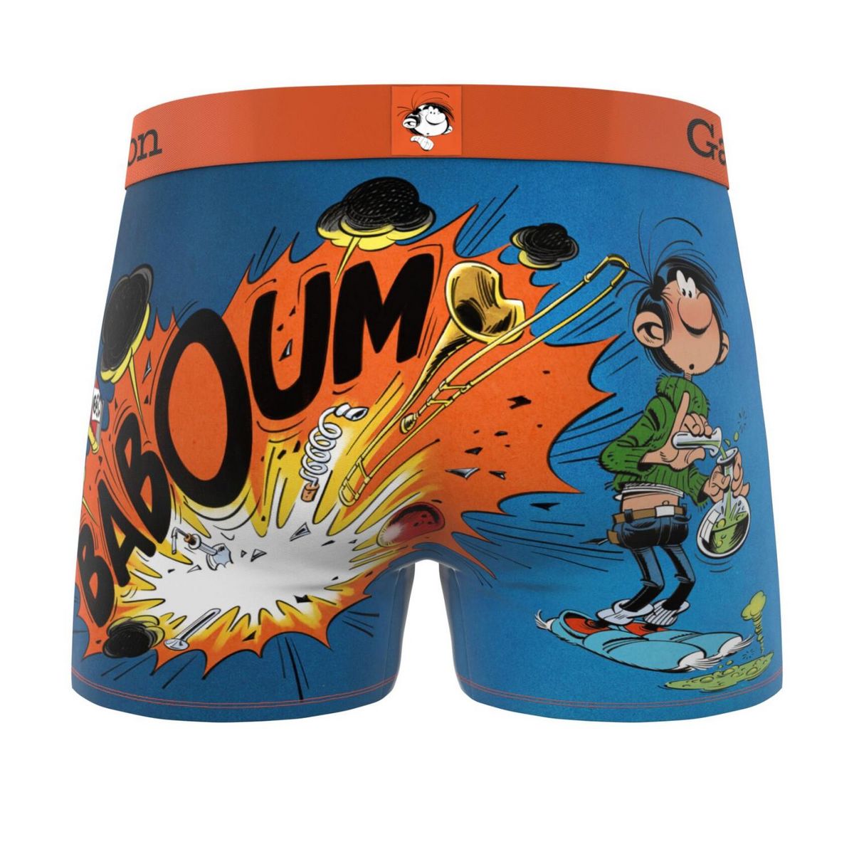 FREEGUN Lot de 3 boxers homme Gaston Lagaffe