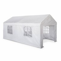 Tente pliante 3x6m Acier Semi Pro (Blanc) avec Côtés - REF 140