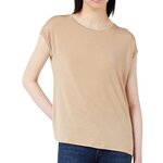 Vero Moda T shirt  Femme Vero Moda Ava. Coloris disponibles : Beige