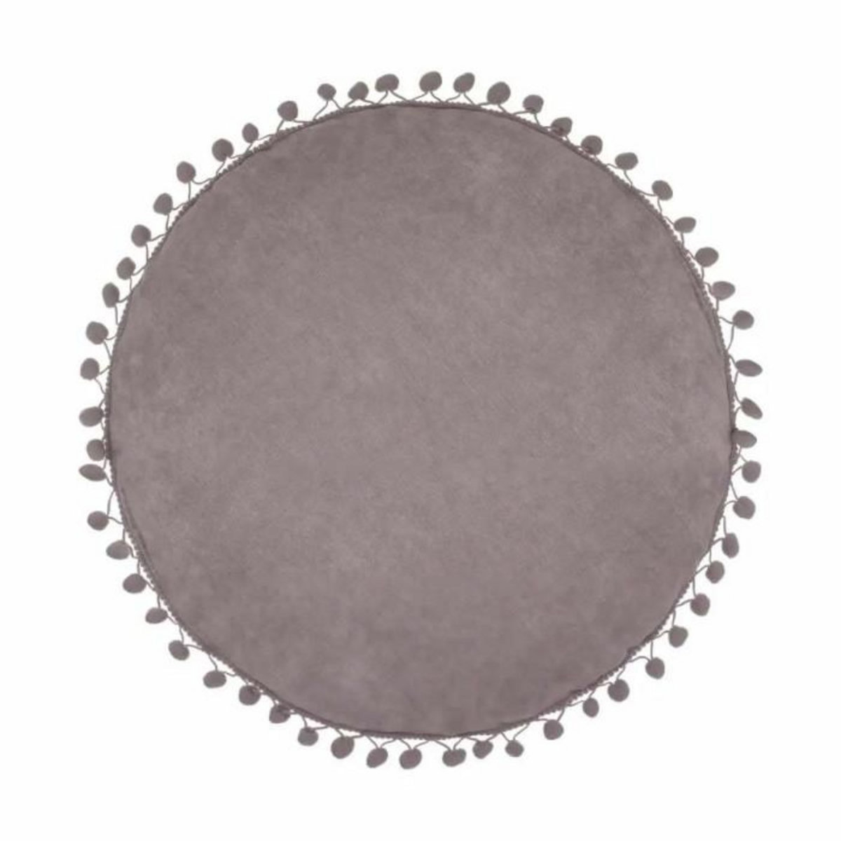 ATMOSPHERA Coussin Déco  Pompons  40cm Rose