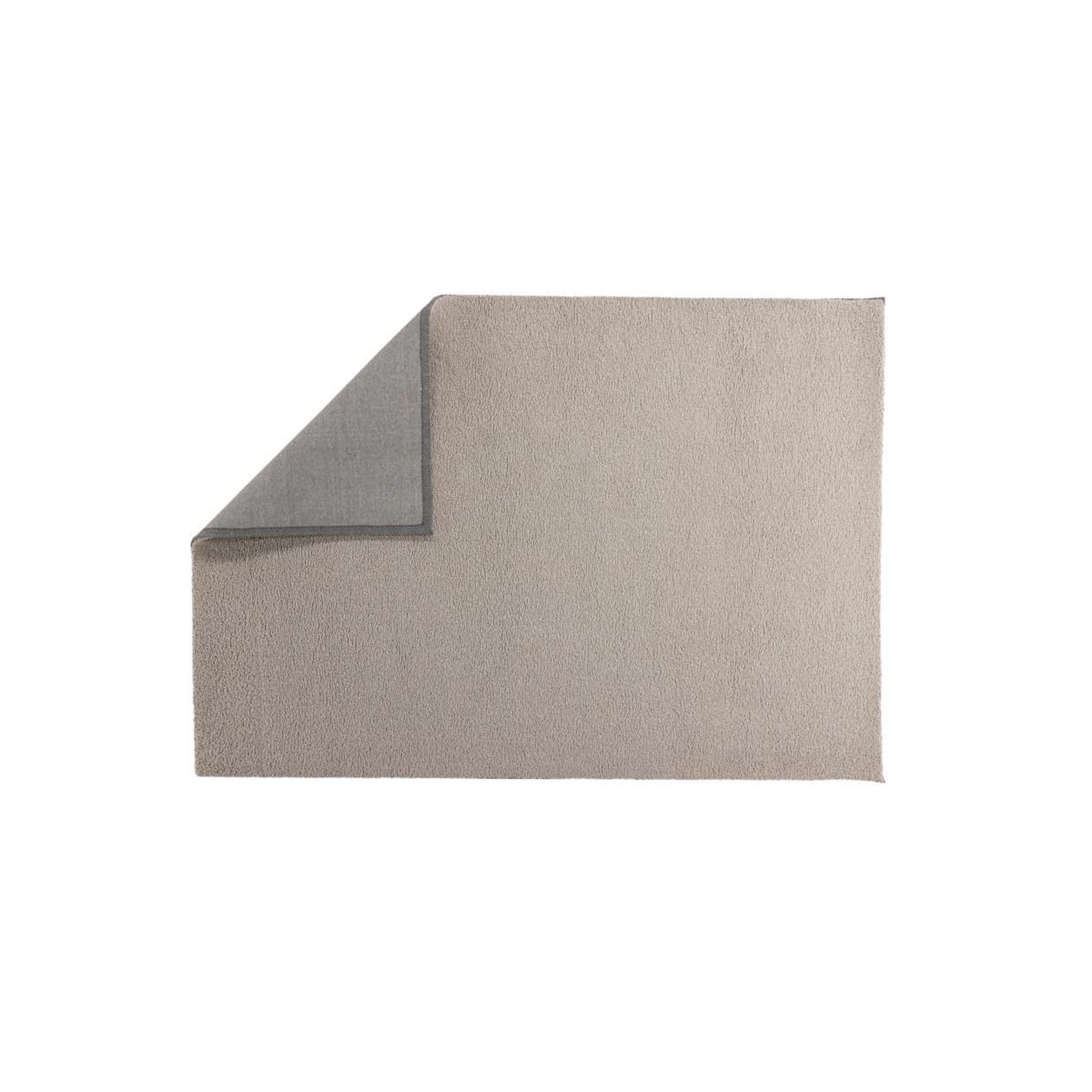 Voir la diapositive 2 : Paris Prix Tapis uni  teddy  160x230cm beige