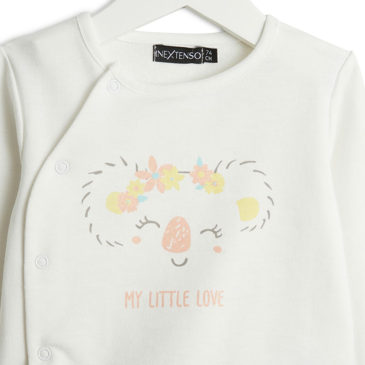 INEXTENSO Ensemble de naissance sweat + pantalon bébé fille