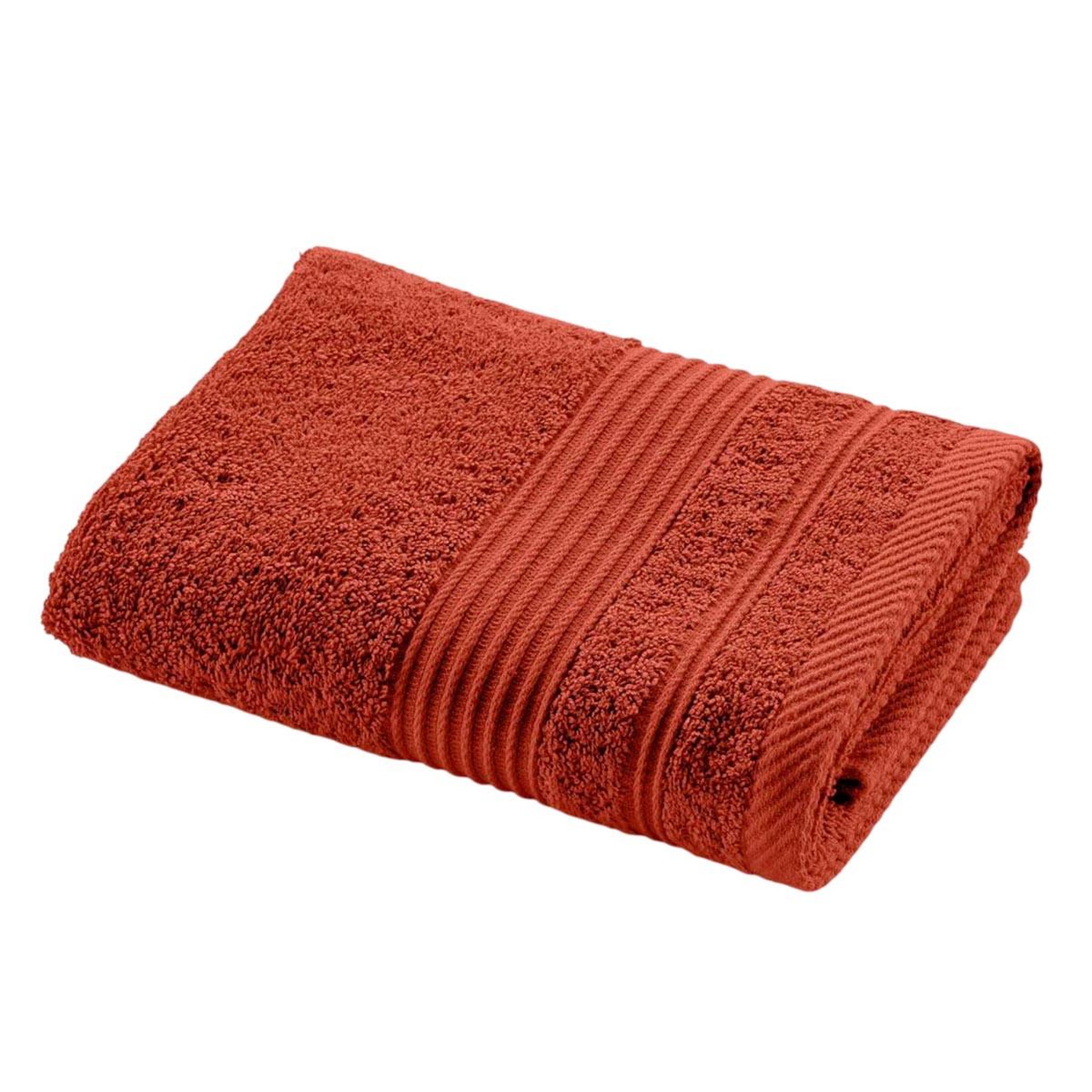 Douceur d'Intérieur Serviette de toilette  tendresse   50x90cm rouge