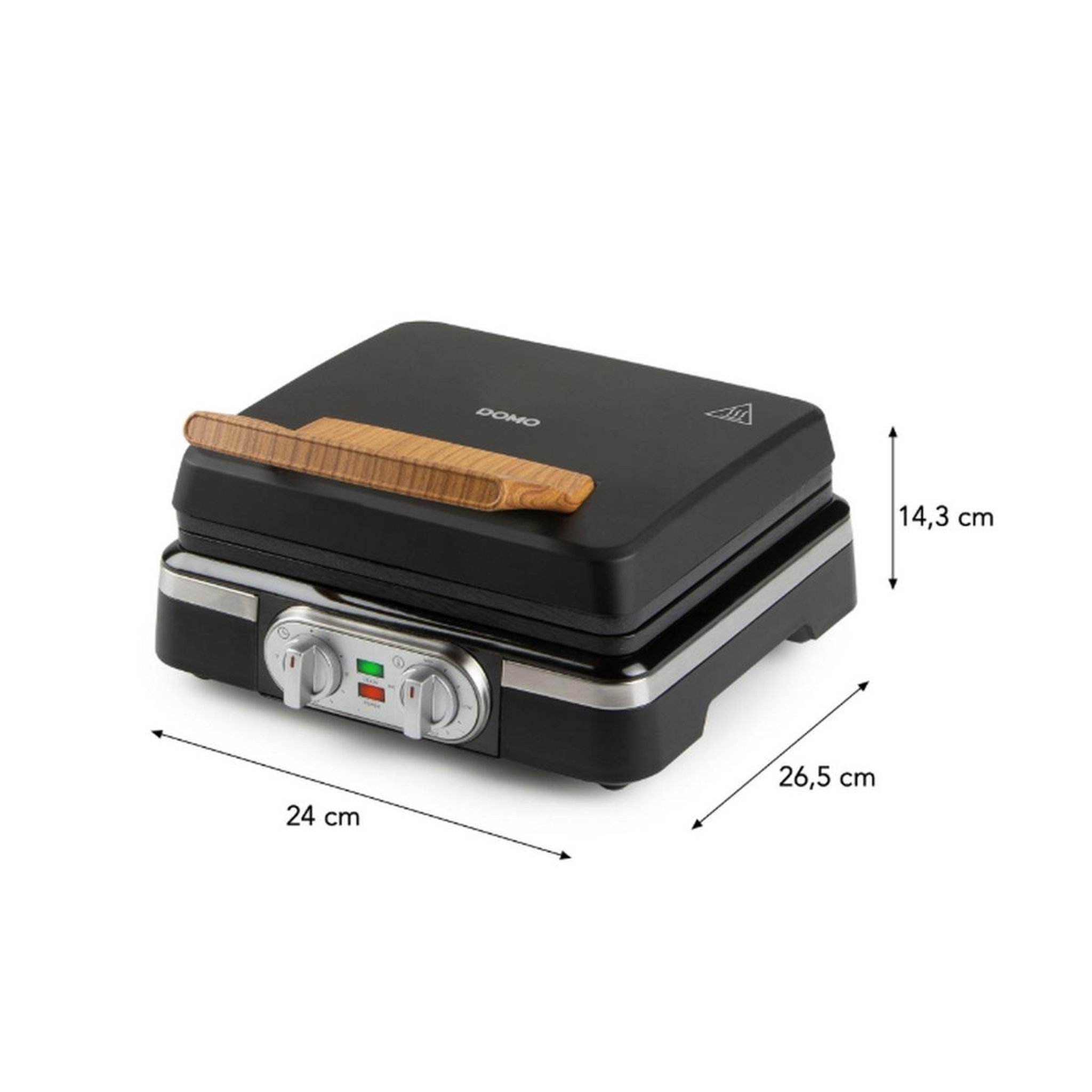 Voir la diapositive 5 : Domo Gauffrier 1520w - DO9281W