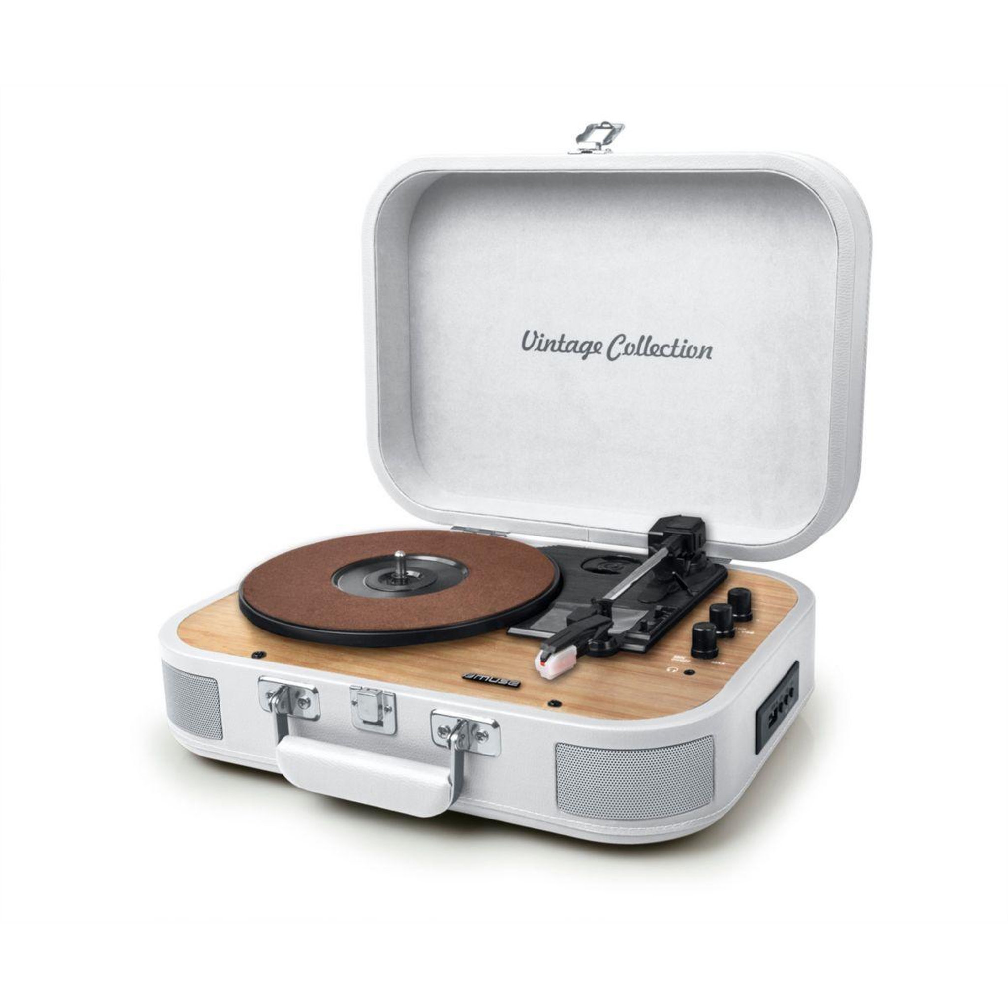 Voir la diapositive 1 : Muse Platine vinyle MT-201 WW