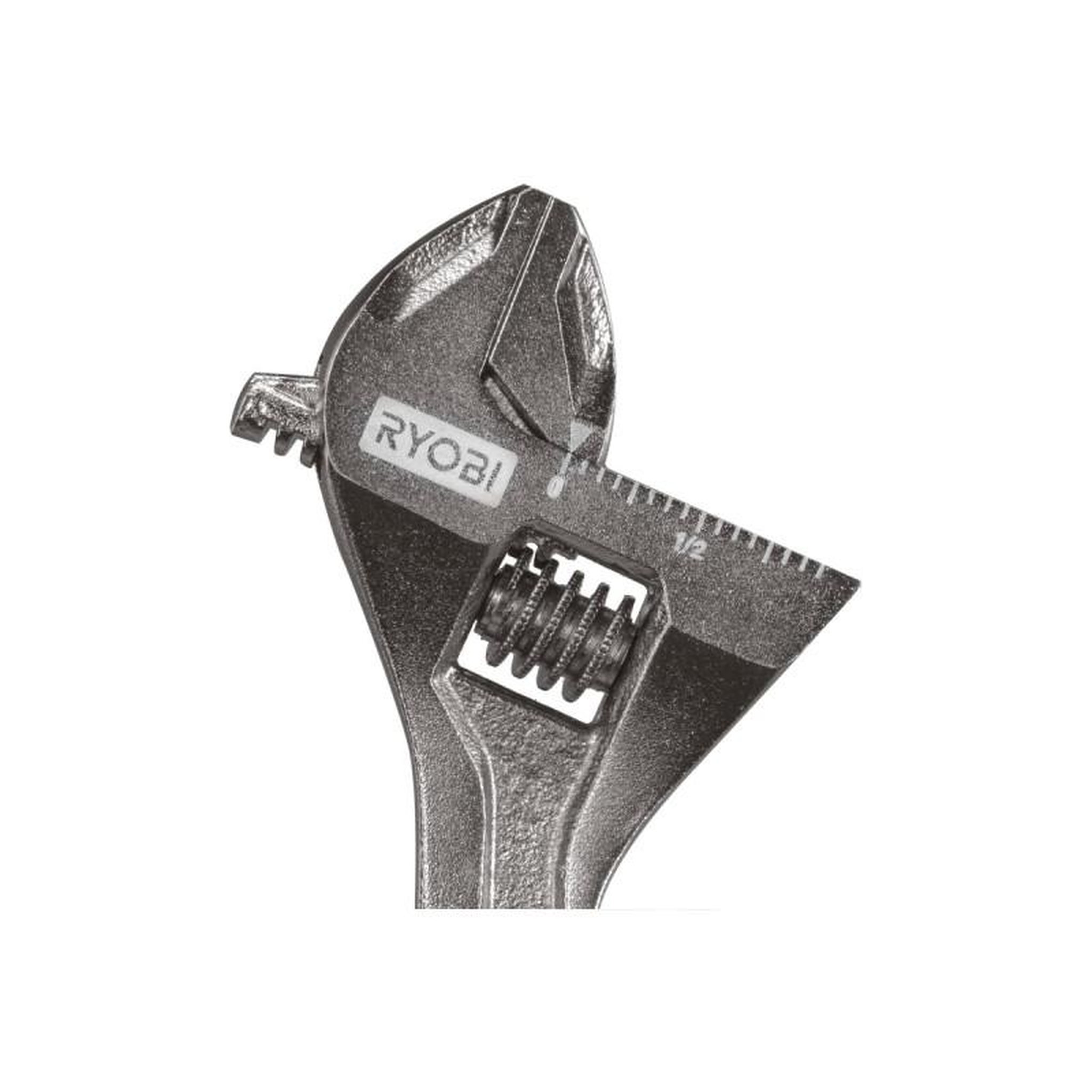 Voir la diapositive 3 : Ryobi Clé à molette réglable et ajustable RYOBI - ouverture 160 mm - RHAW160