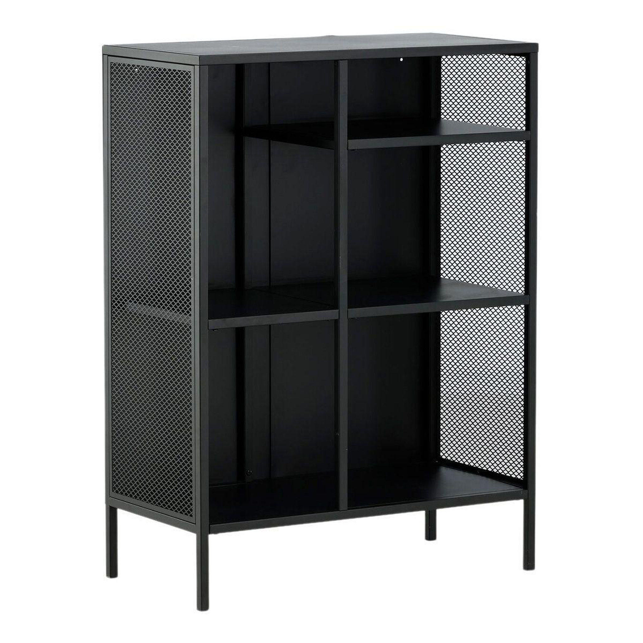 Paris Prix Étagère 3 niveaux en métal  misha  110cm noir
