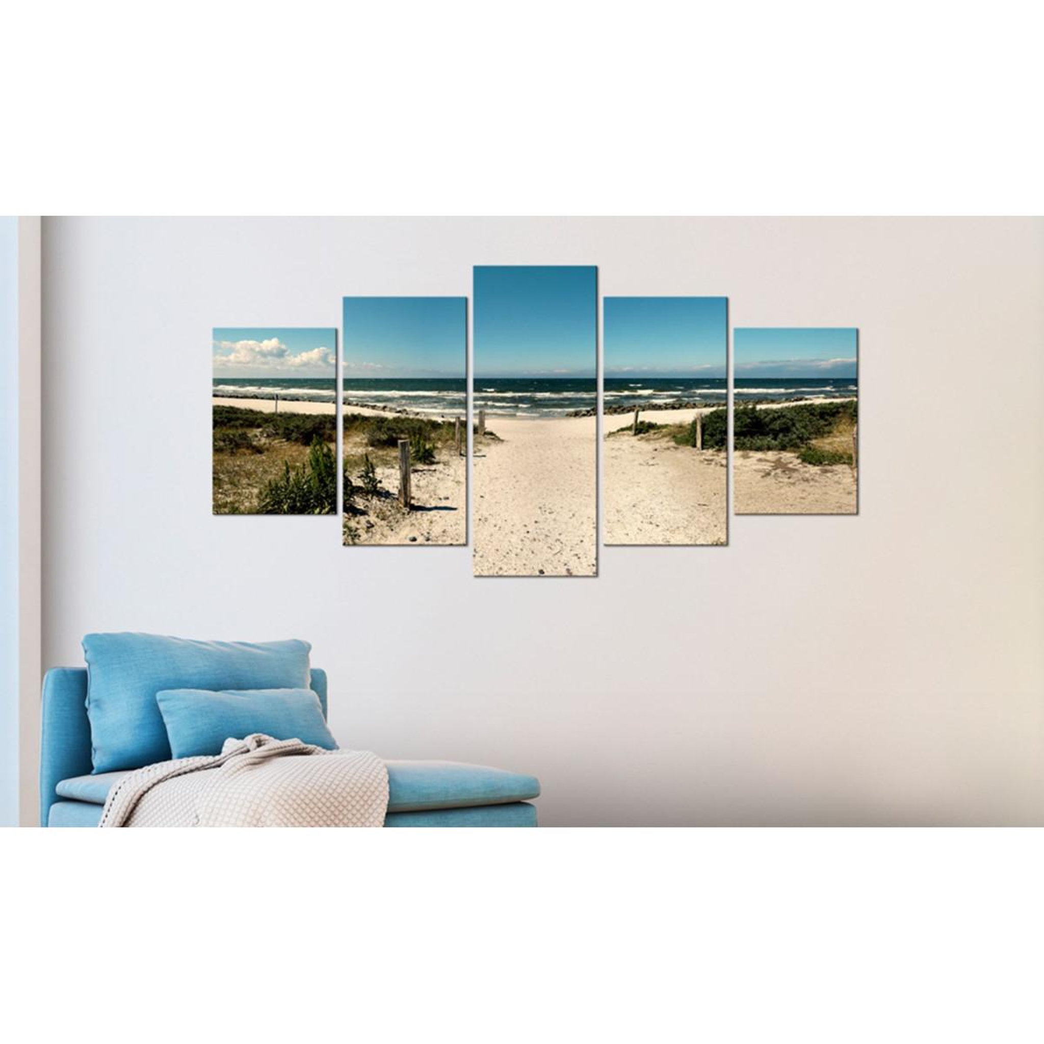Voir la diapositive 2 : Paris Prix Tableau imprimé  the beach of dreams