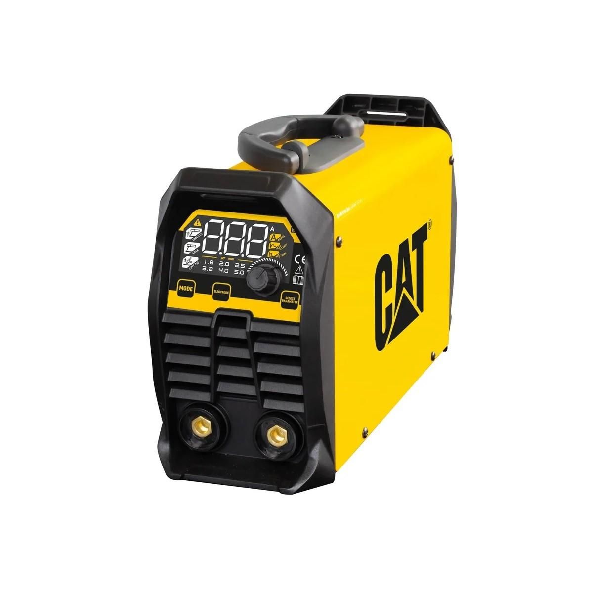 CAT Poste à souder Inverter MMA 130A Ecran Numérique Electrodes Ø 1.6 - 3.2mm Acier Inox Fonte Réglage automatique intelligent CAT