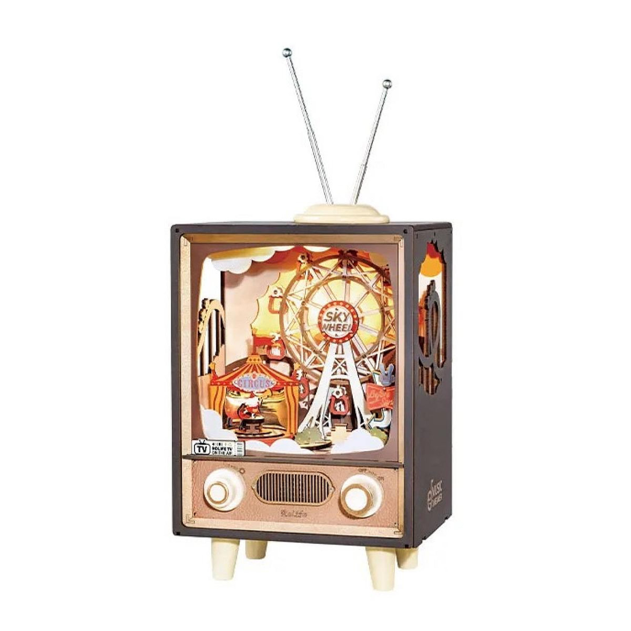 ROBOTIME Ma TV retro Sunset Carnival